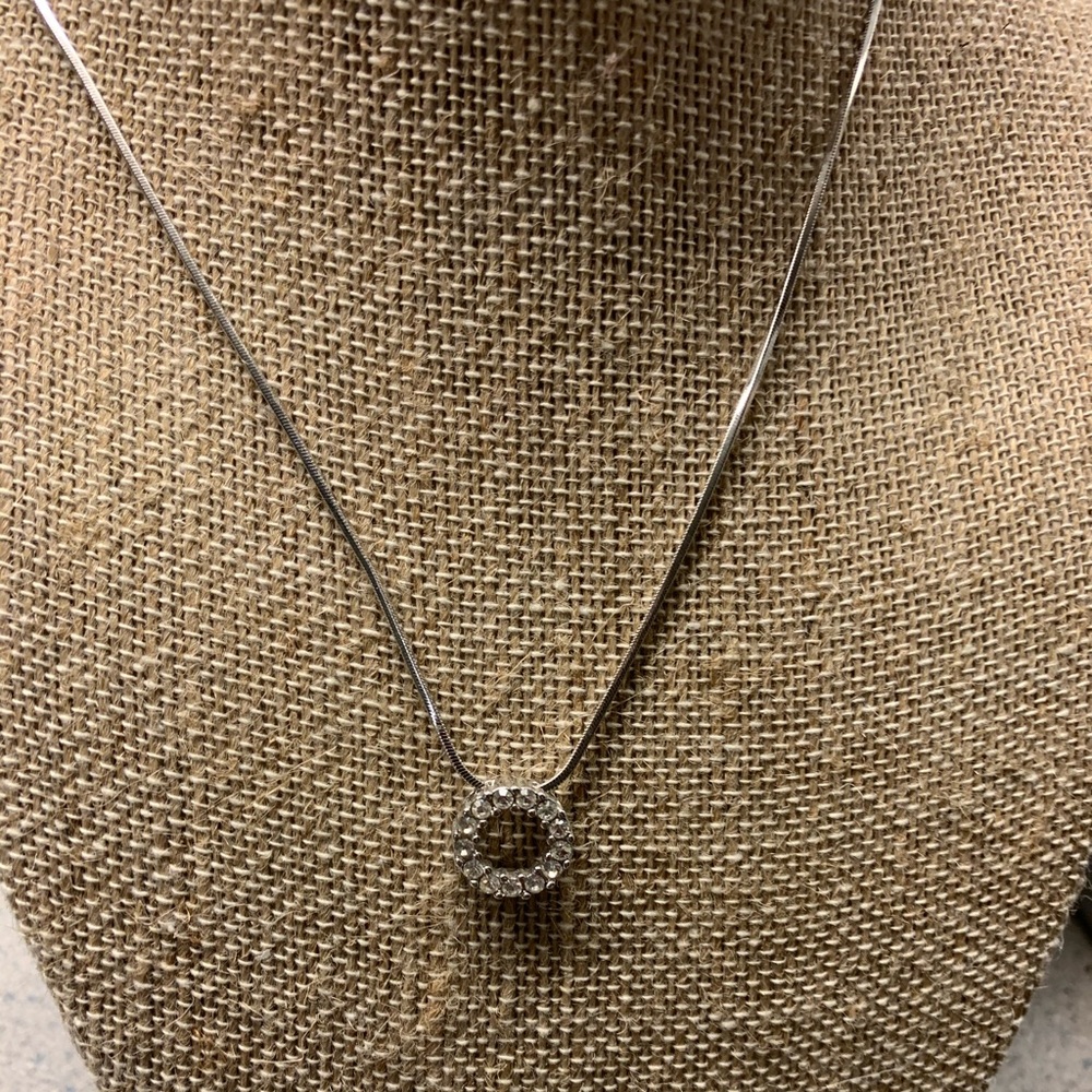 Silver necklace
